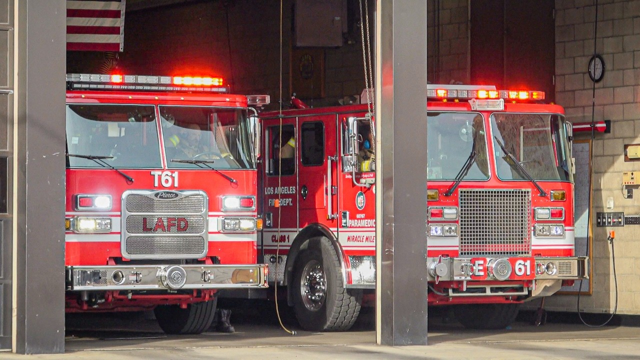 LAFD Taskforce 61, RA61 & RA861 Responding