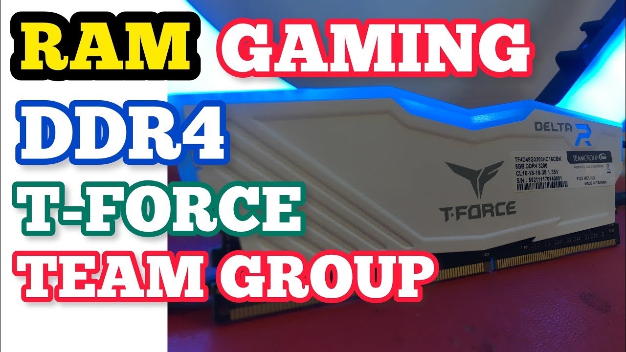 RAM KENCENG TEAM T-Force Delta RGB DDR4 #rakitpc