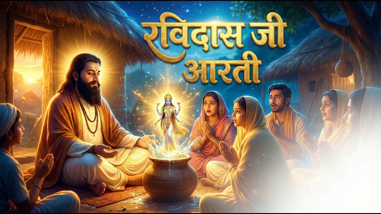श्री रविदास जी की आरती | श्रद्धा से सुनें संत रविदास जी की संकट निवारण आरती 🙏 | Ravidas