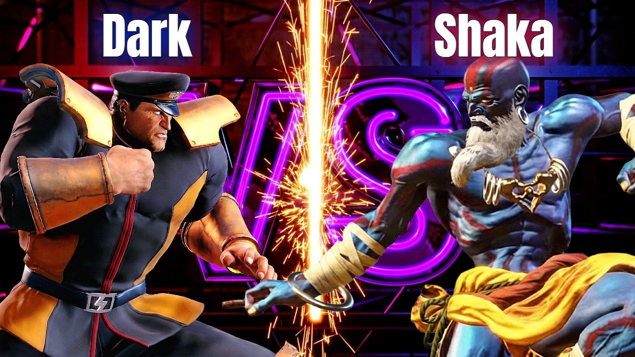 SF6 High-Level | Dark (M. Bison) vs Shaka (Dhalsim)