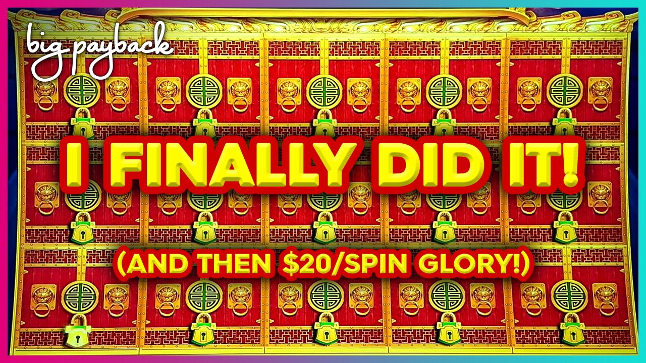 $20/Spin SHOCKER → BETTER THAN JACKPOT! Lion Link Slot - FULL SCREEN ACTION!