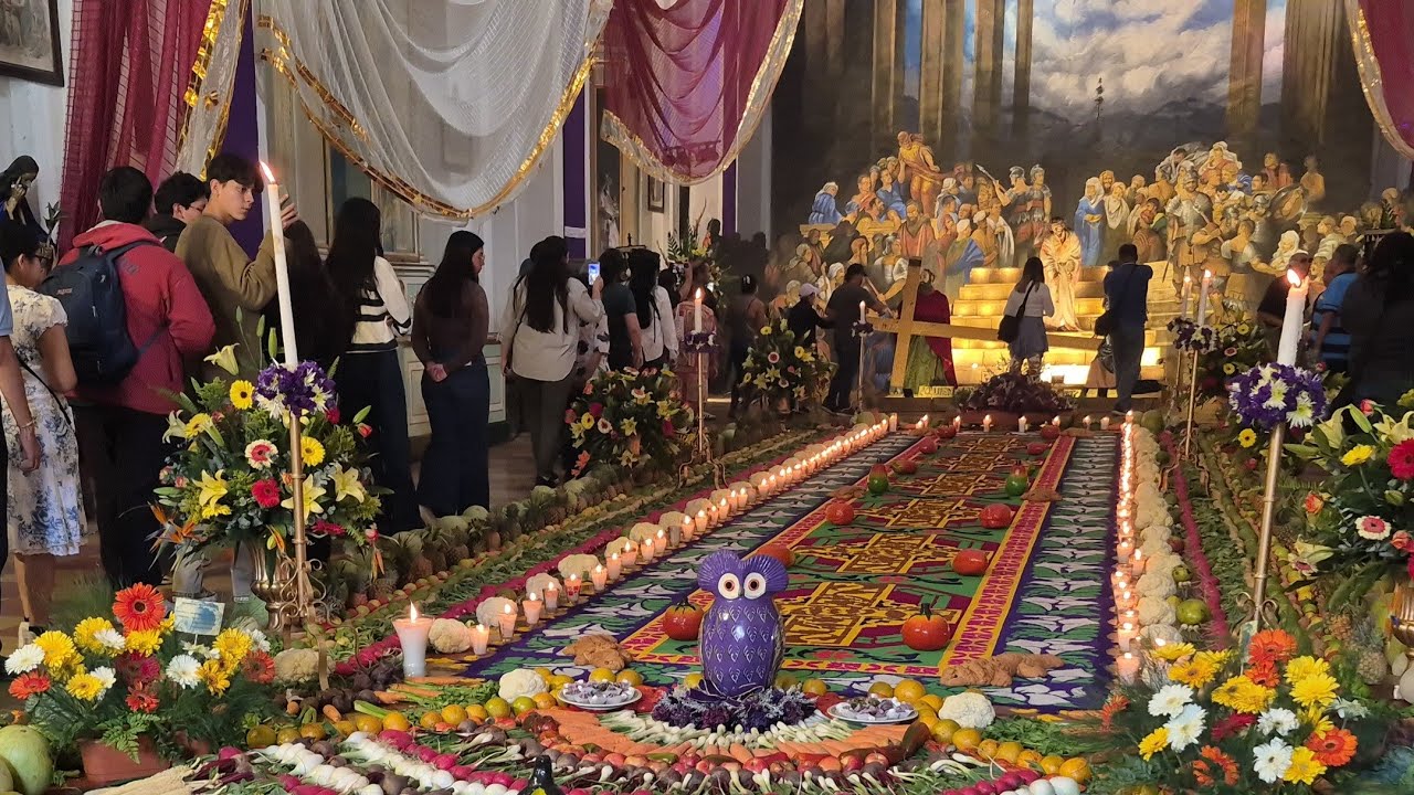 Velación en Jocotenango, Jesús Nazareno El Dulce Rabí. 6.03.2026