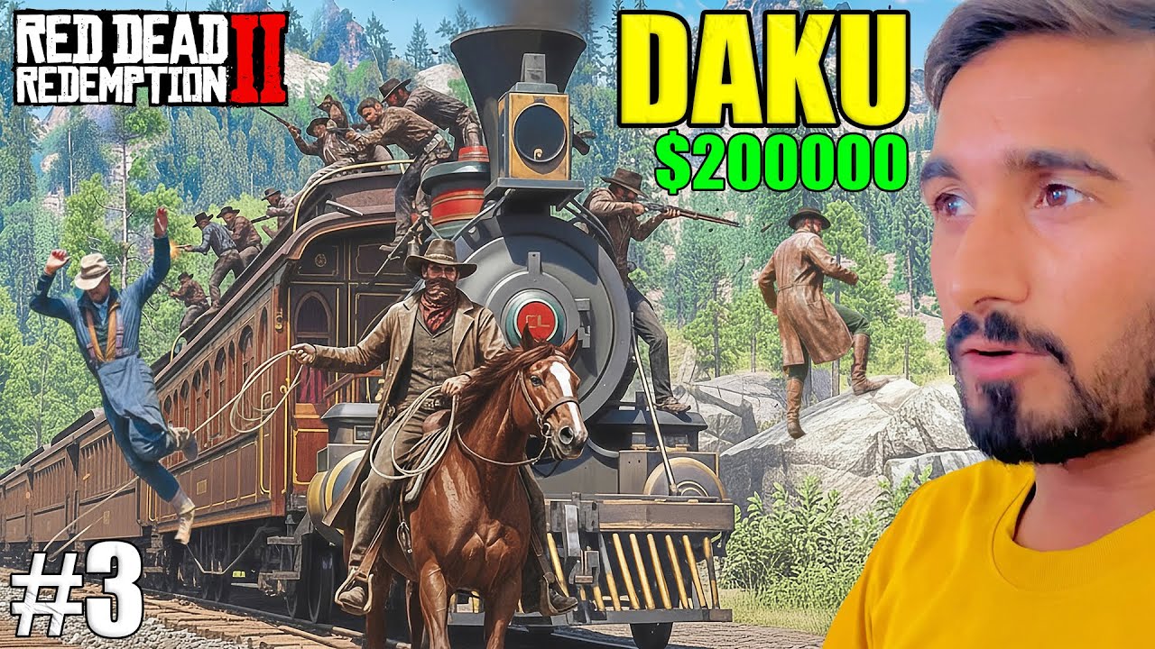 1899 First Train Robbery | Red Dead Redemption 2 Gameplay #3