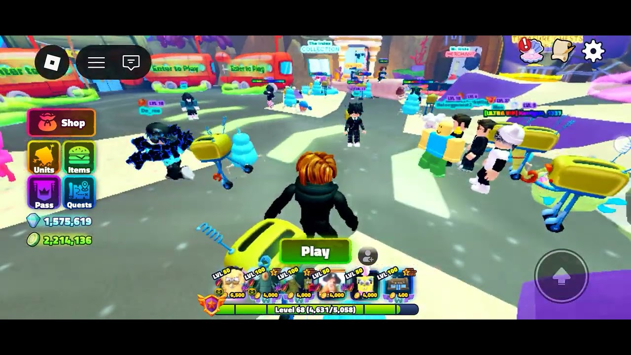 Admin abuse in SpongeBob tower defense 