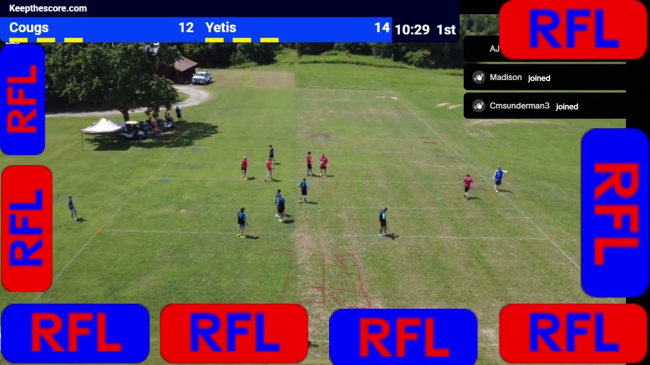 RFL Season 3 Week 1: Cougs vs Yetis Full Game