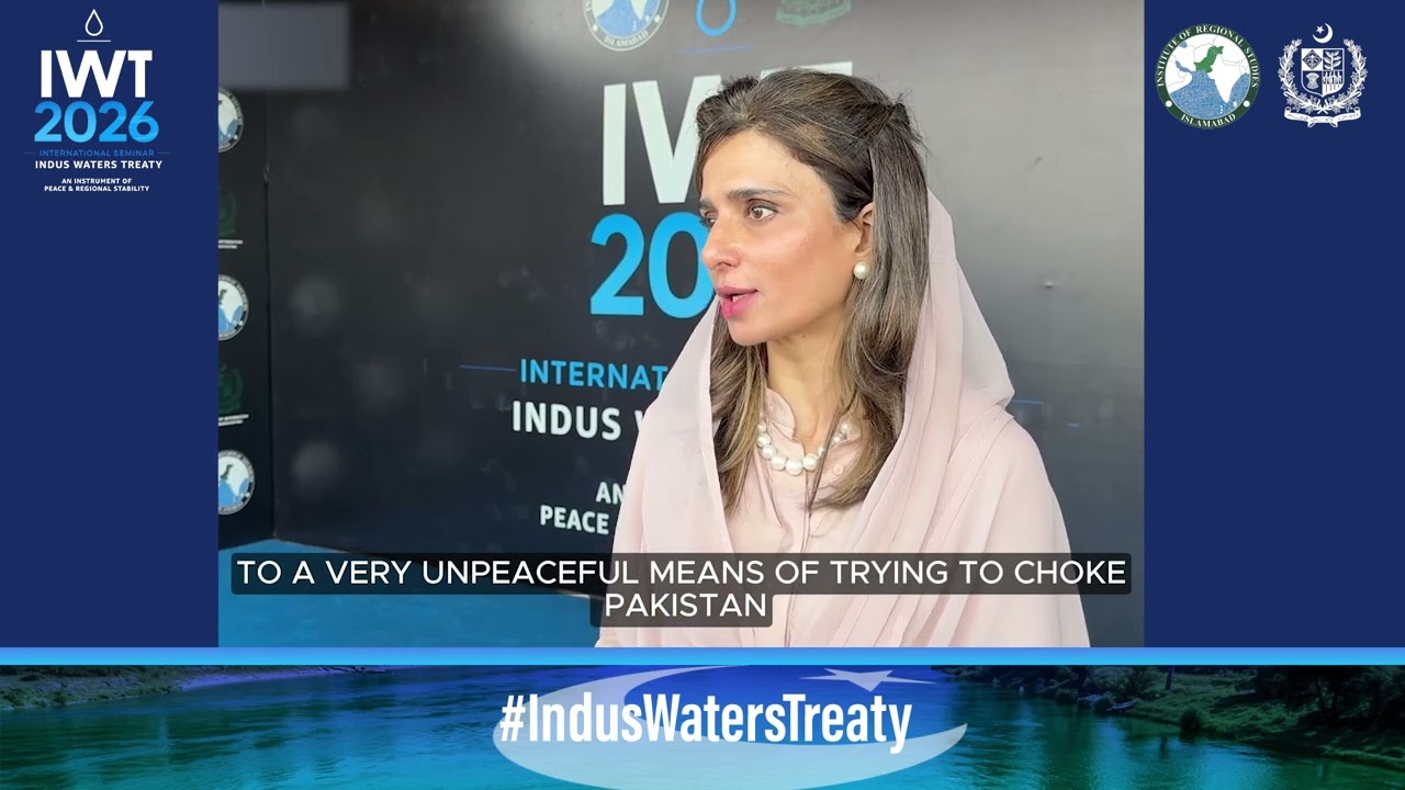 Water Security is Life: Protecting the Indus Waters Treaty | A National Imperative