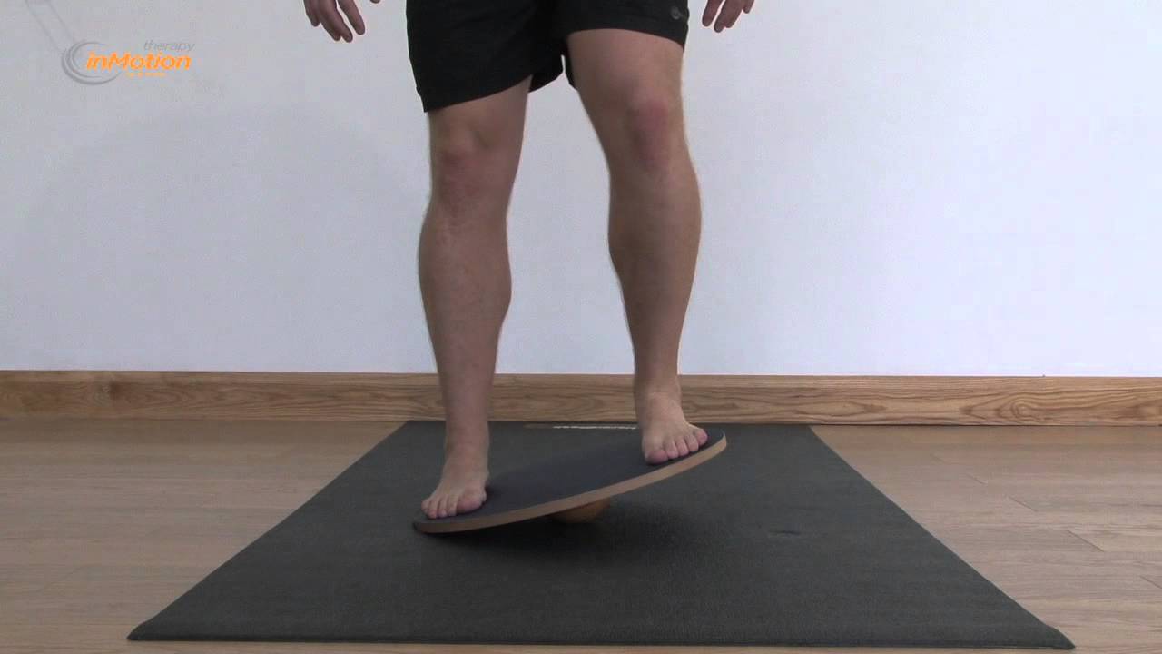 How to use a Therapy in Motion Wooden Balance Wobble Board