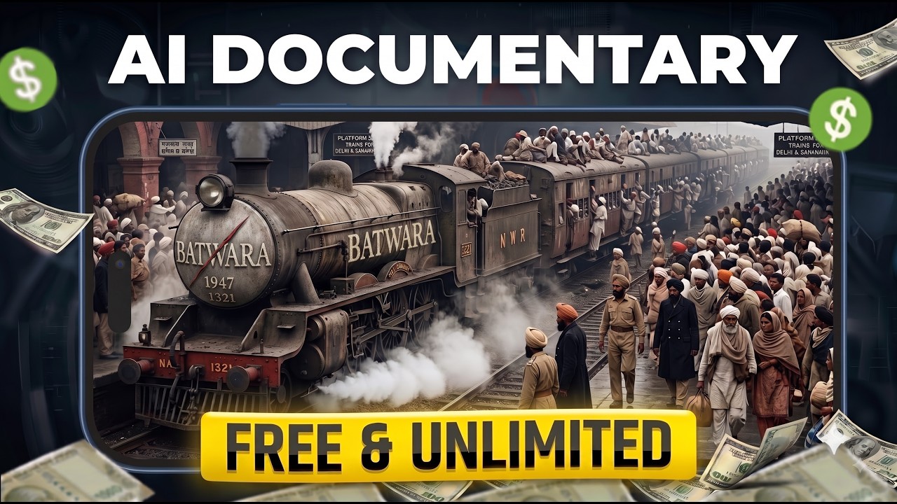 AI Documentary Video Full Tutorial ✅ | Free Tools, No Watermark!
