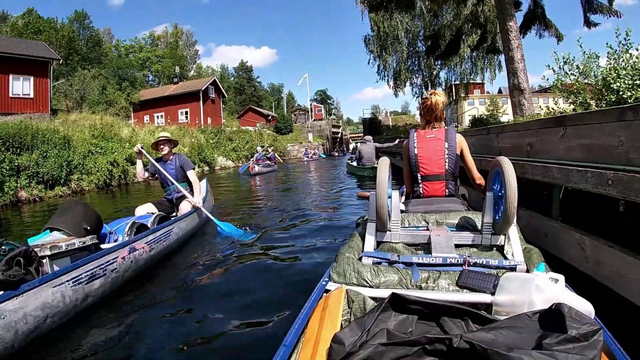 Canoeing in Dalsland - summer 2019