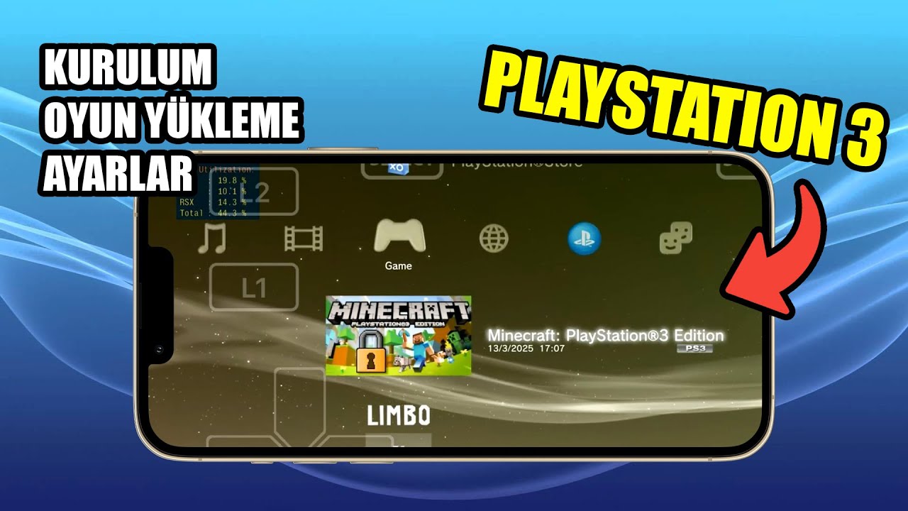 Playstation 3 Android'e Geldi - Teferruatlı Kurulum, Oyun Yükleme ve Ayarlar (aPS3e Emulator)