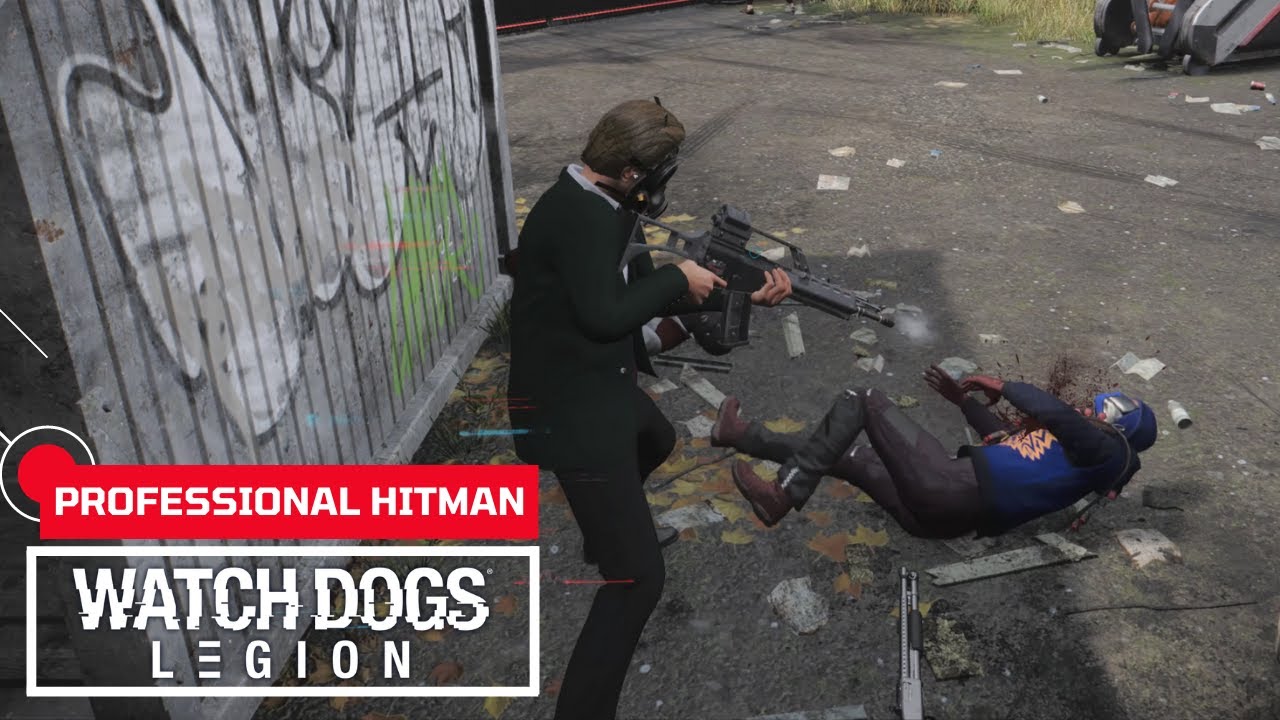 Watch Dogs Legion Professional Hitman Gameplay John Wick Style