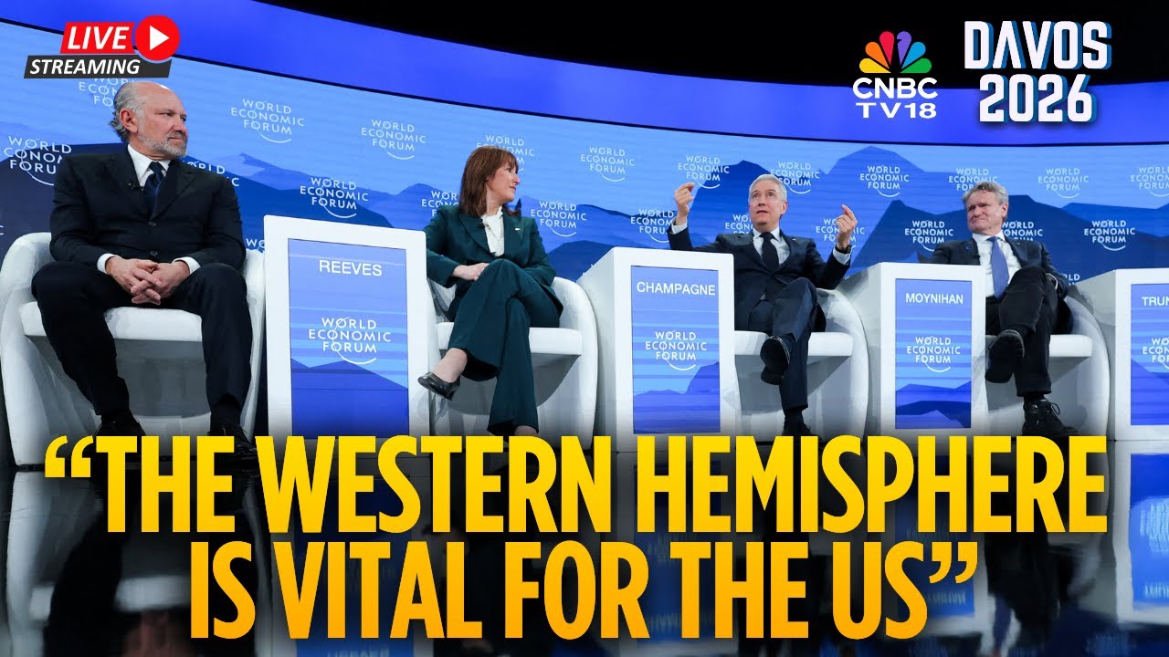 Davos 2026 LIVE: Lutnick and Reeves participate in WEF panel Trump Scares World With Tariffs | N18G