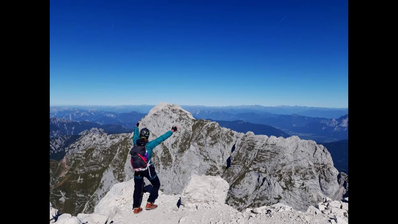 Jalovec 2645m, Mangart 2679m, Julian Alps, Slovenia