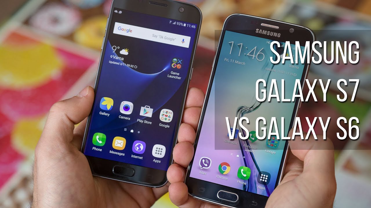 Samsung Galaxy S7 vs Galaxy S6