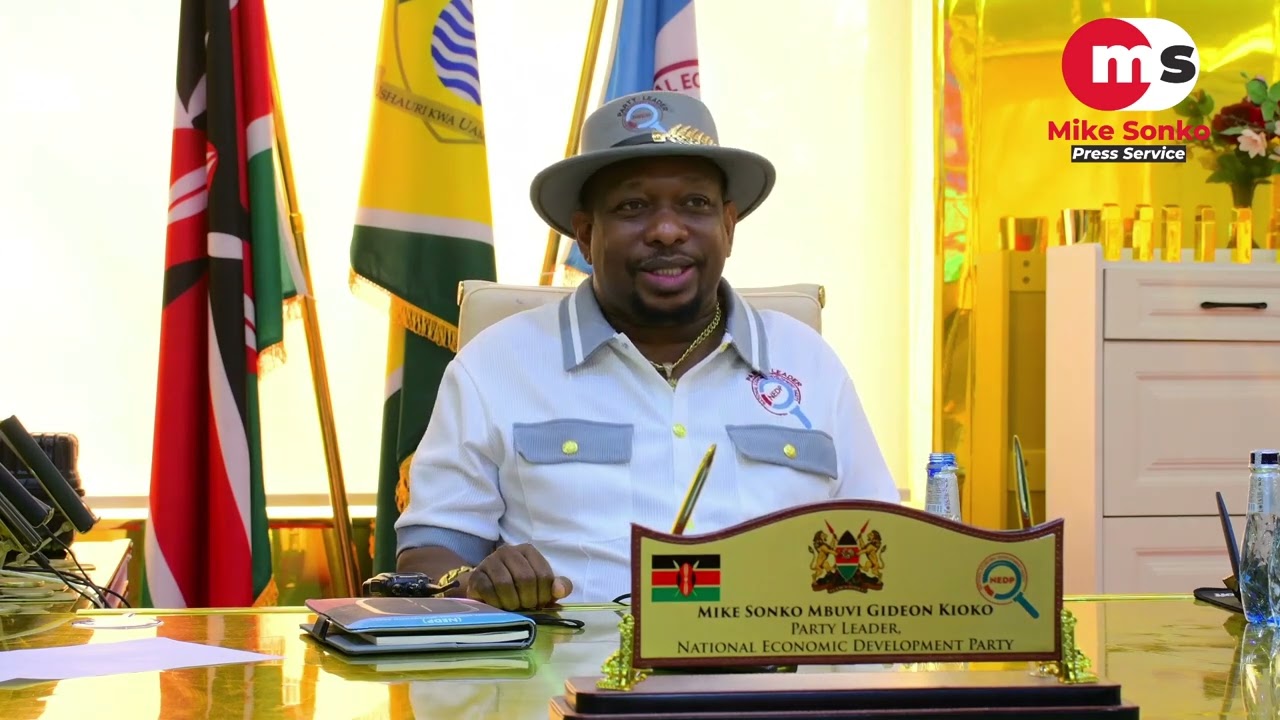Mike Sonko has officially boosted the campaign for our Evurore Ward candidate, Martin Mukundi