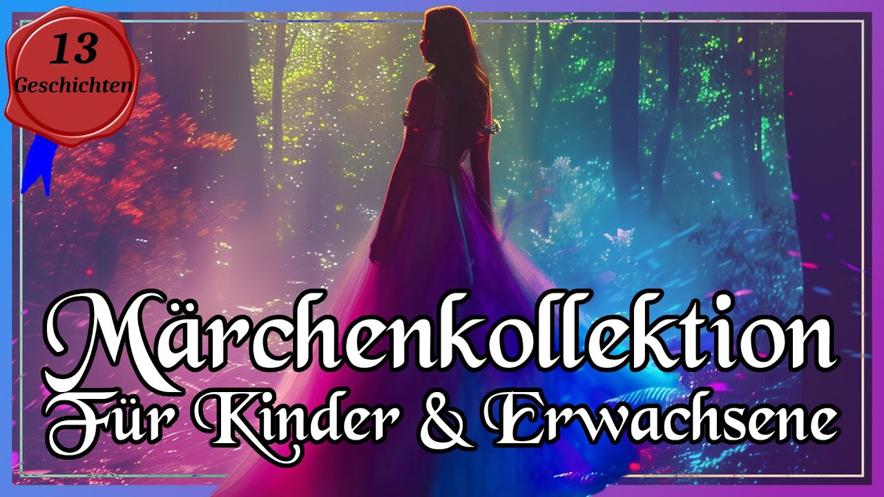 Märchenkollektion - langes Hörbuch mit 13 Geschichten für Kinder und Erwachsene zum Einschlafen