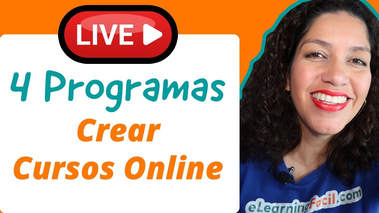 4 Programas para Crear Cursos Online. iSpring, eXelearning, Captivate, Camtasia