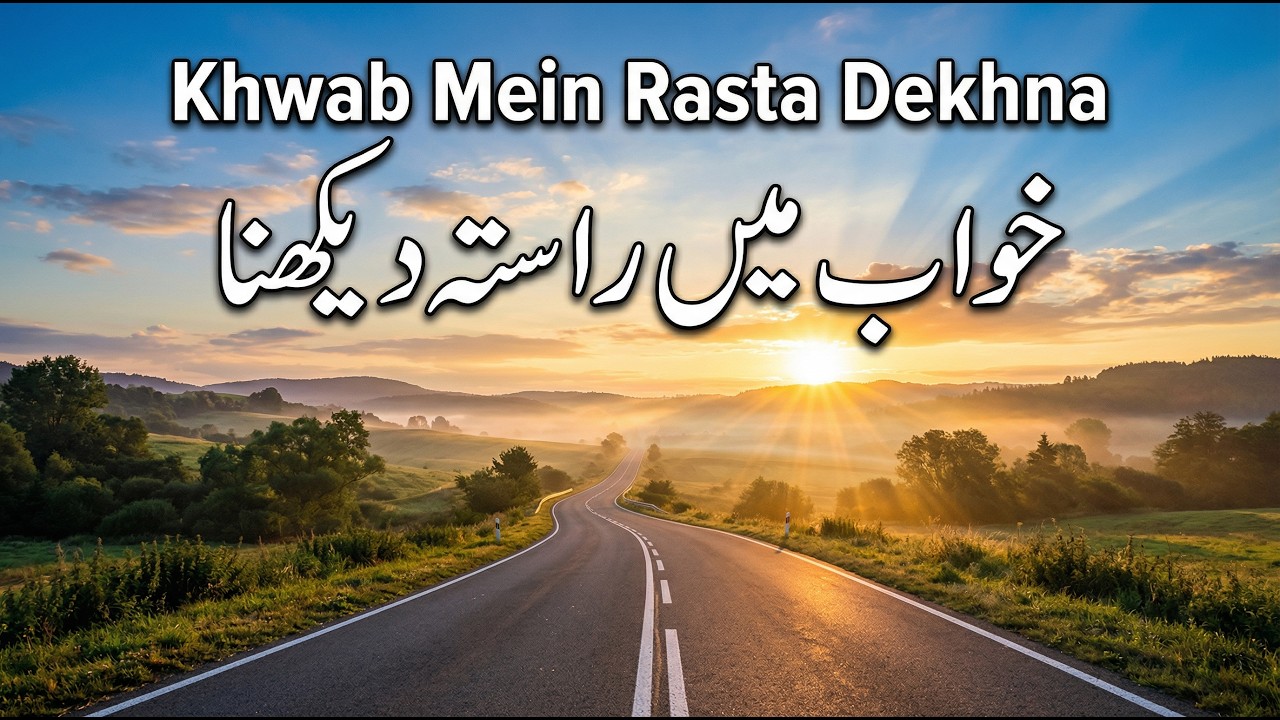 Khwab Mein Rasta Dekhna Ki Tabeer | خواب میں راستہ دیکھنا | Way In Dream Meaning | Mufti Saeed Saadi