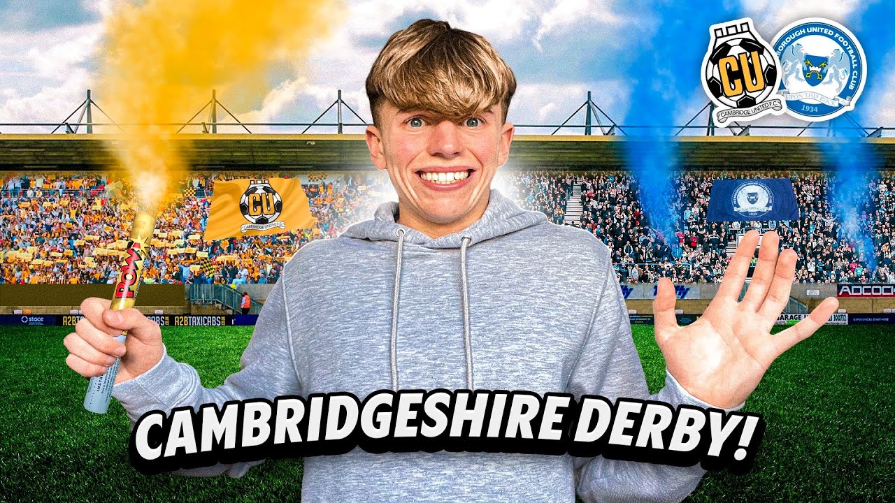 SCENES as PETERBOROUGH UNITED win the CAMBRIDGESHIRE DERBY! Cambridge United vs Peterborough United