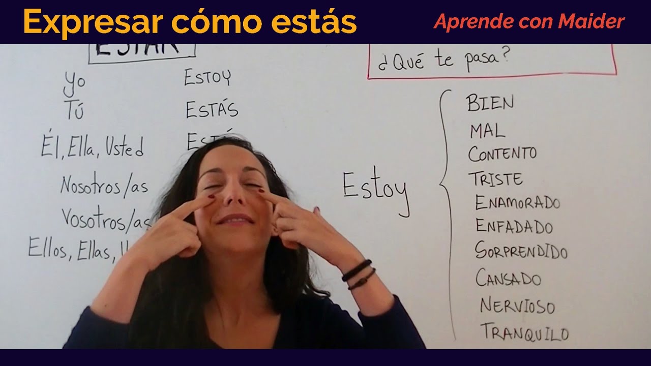 Free Spanish Lessons - How to express different moods 08