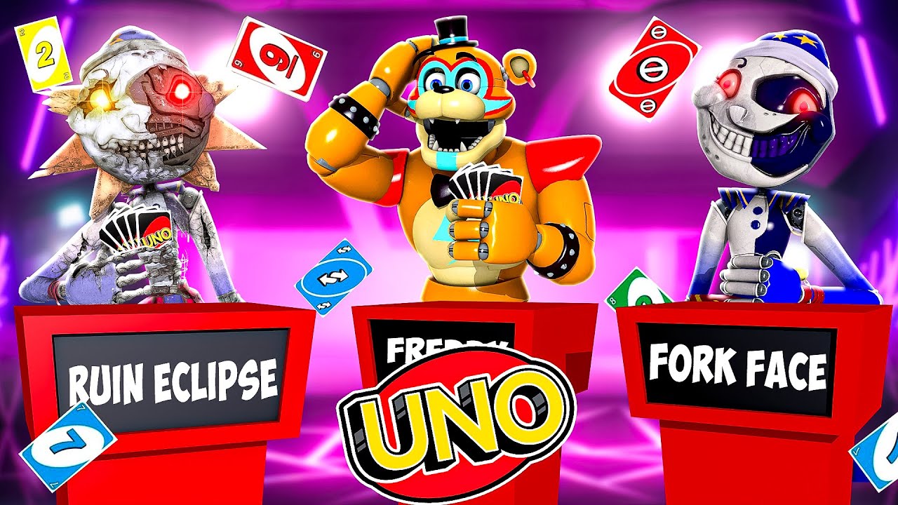 Playing UNO with RUIN ECLIPSE and Fork Face