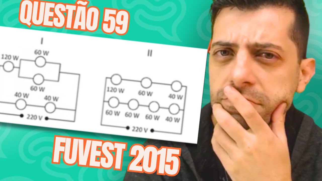 FUVEST 2015 - Q59 - Dispõe-se de várias lâmpadas incandescentes de diferentes