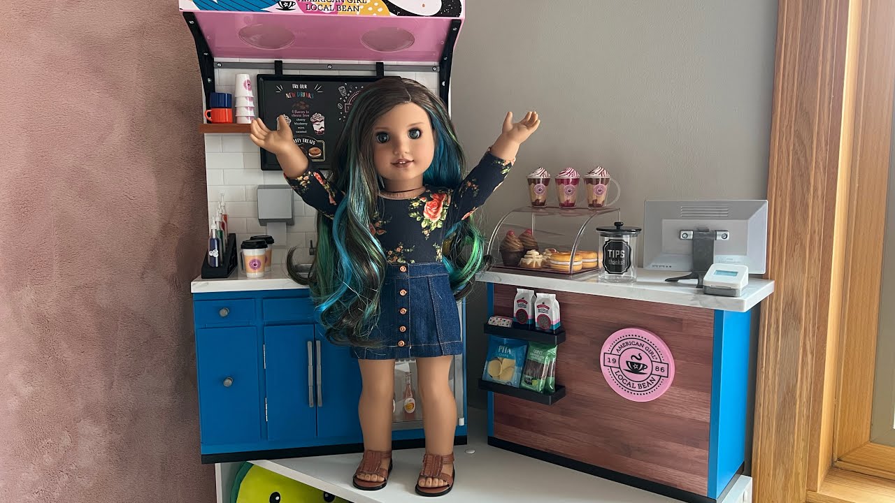 Opening the Coffee Shop Set from American Girl!!
