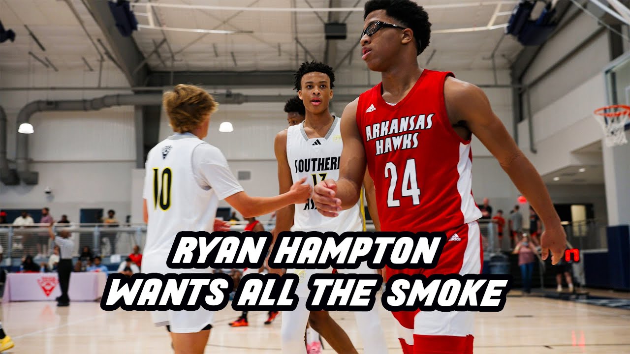 RYAN HAMPTON Goes of on Trash Talker Southern Assault 15u vs Arkansas Hawks 3SSB