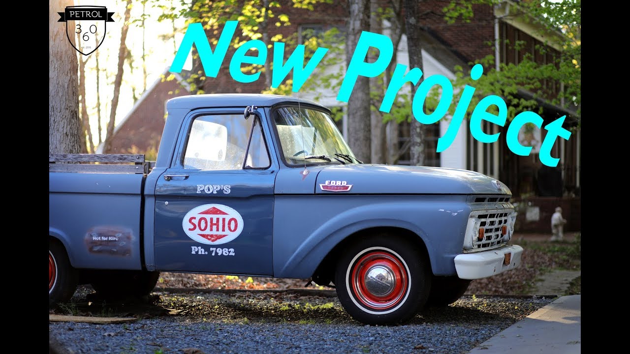 Kicking Off A New Project, 1964 F100
