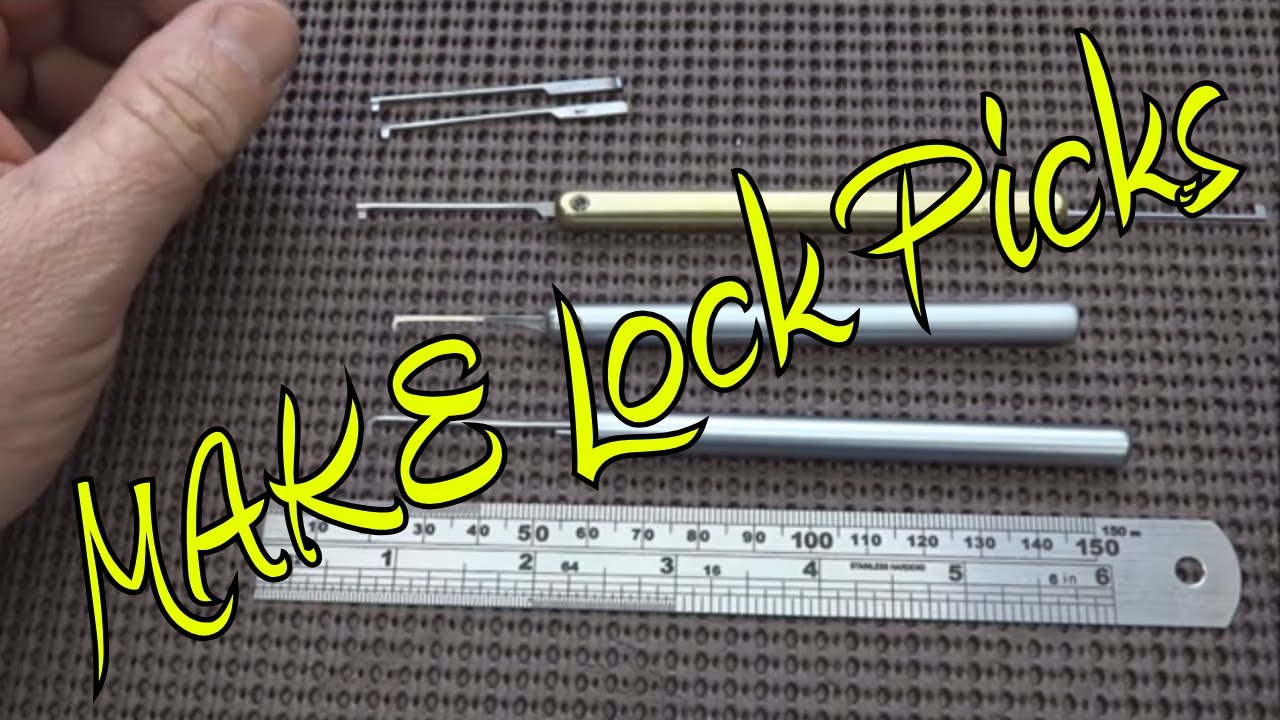 (135) How to Make QuickPick Tips (Lock Picks)