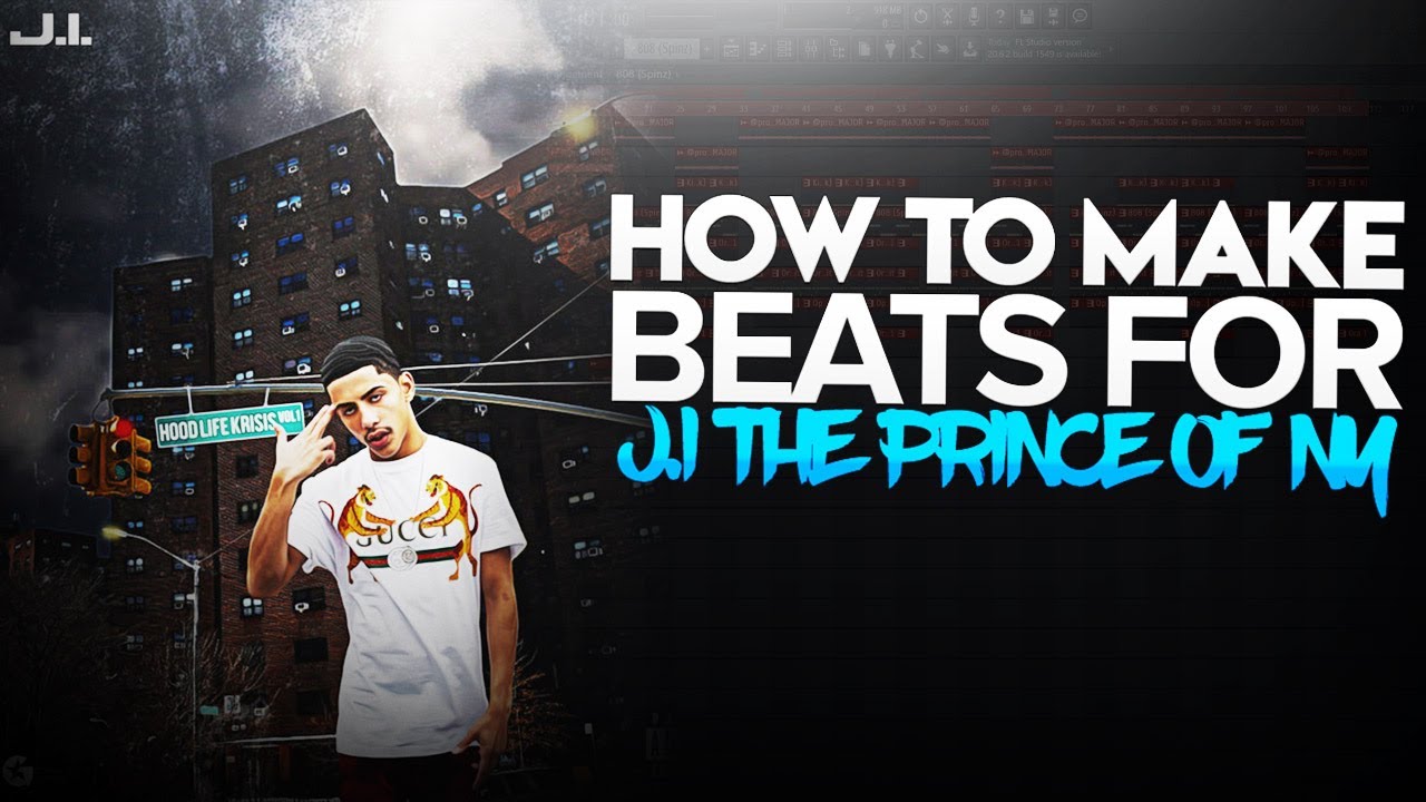 HOW TO MAKE EMOTIONAL BEATS FOR J.I THE PRINCE OF NEW YORK! (FL STUDIO 2020)