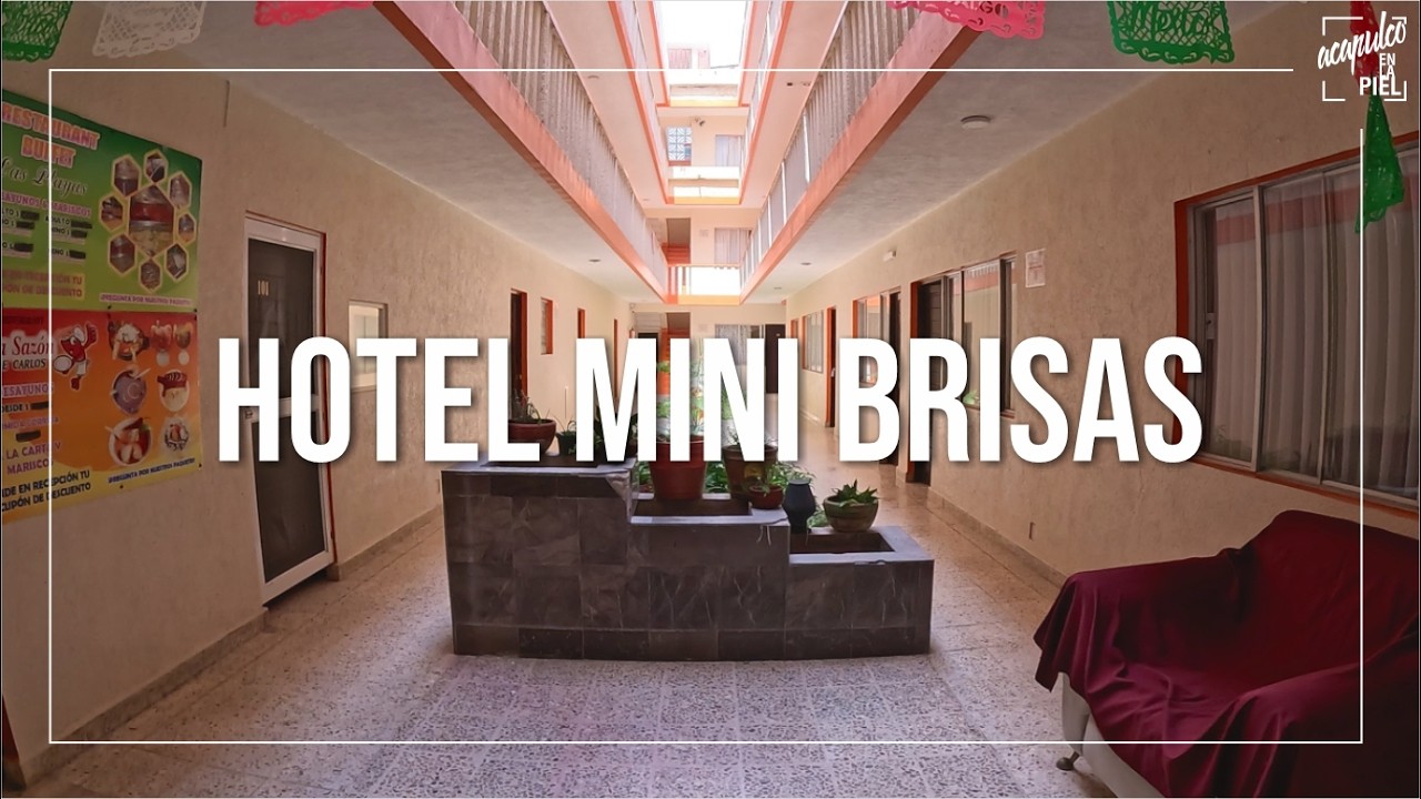 HOTEL MINI BRISAS en Acapulco: TRANQUILIDAD y DESCANSO en este hotel 100% familiar