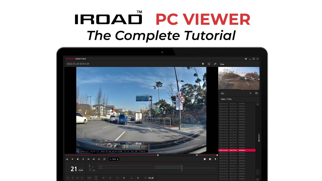 IROAD PC Viewer Tutorial [2022]