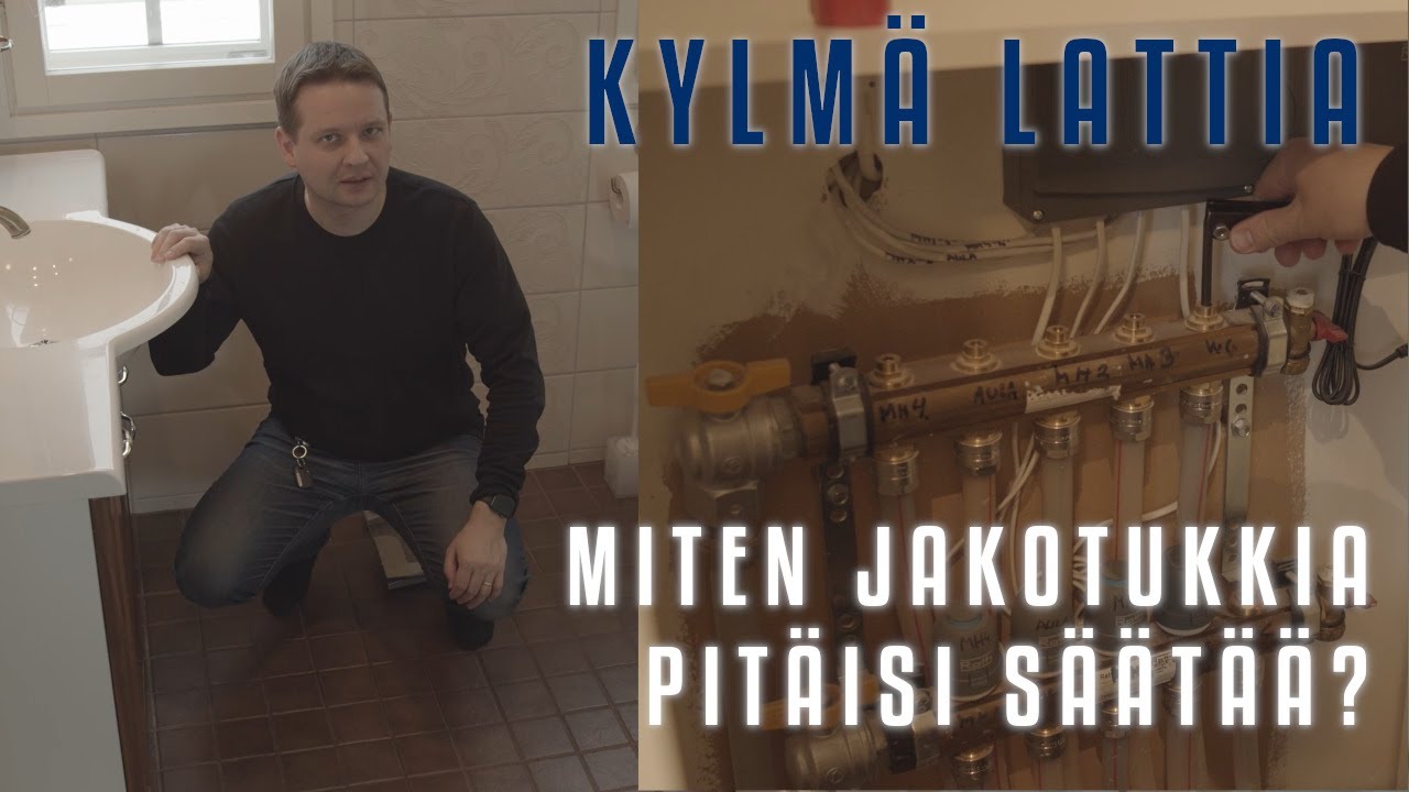 Tee se itse (DIY) | Vesikiertoisen lattialämmityksen säätö