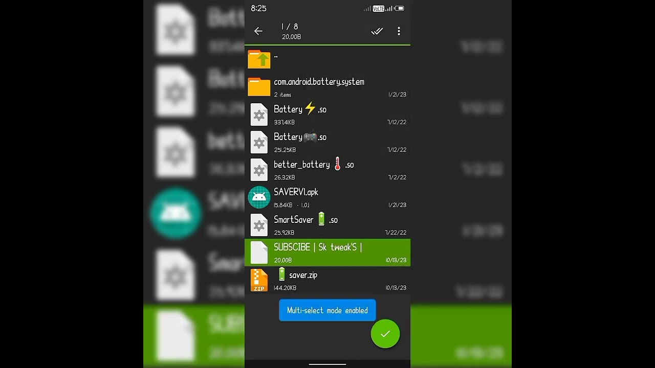 Battery Saver &cent;🔋Tweak's Files | {Worked} Sk tweak'S