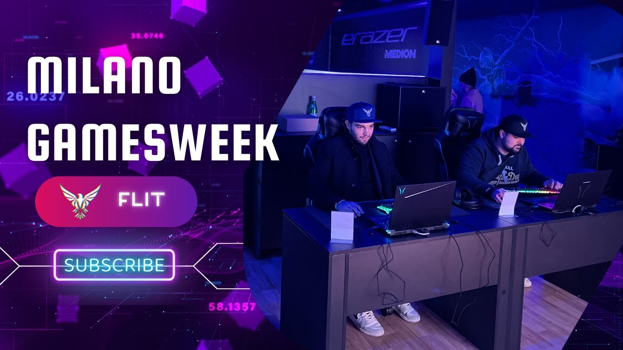 FLIT ESPORT @ MILANO GAMES WEEK // Medion Erazer // MGW