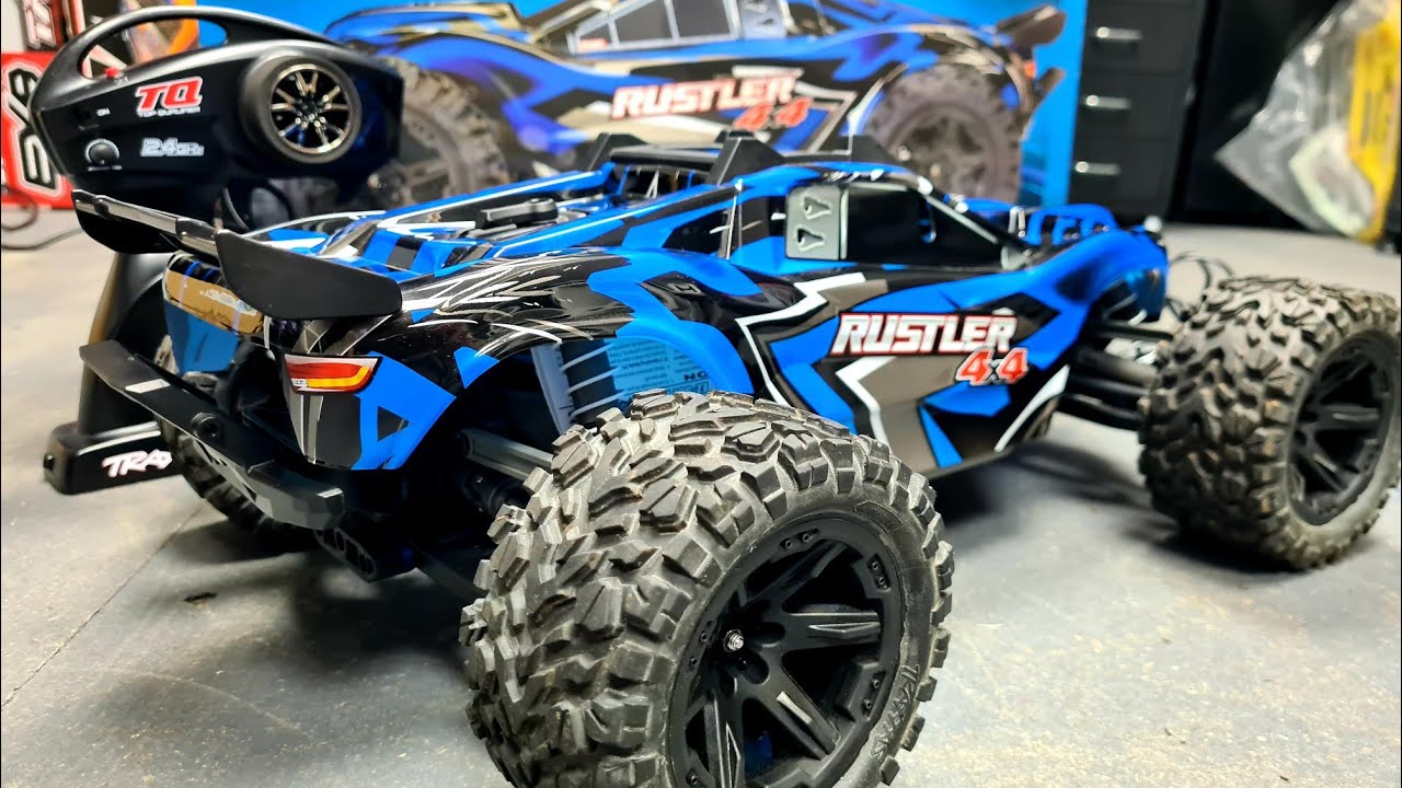 ОБЗОР TRAXXAS RUSTLER 4x4