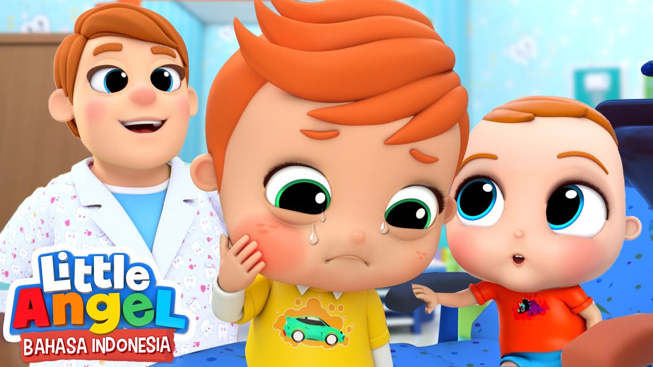 Kebanyakan Makan Permen, Sakit Gigi! 🍭🍬Lagu Anak | Little Angel Bahasa Indonesia