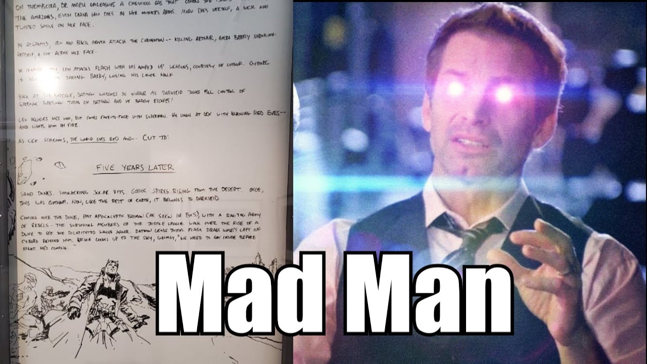 Zack Snyder is a Mad Man | Leaked JL2 Storyboards