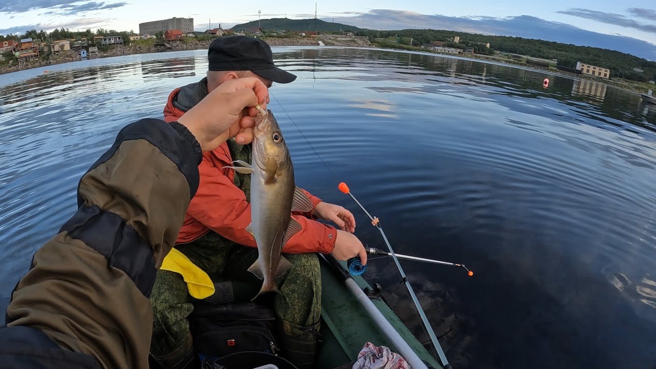 РЫБАЧИМ ВЕЧЕРОМ НА ЗАЛИВЕ / FISHING IN THE EVENING ON THE BAY
