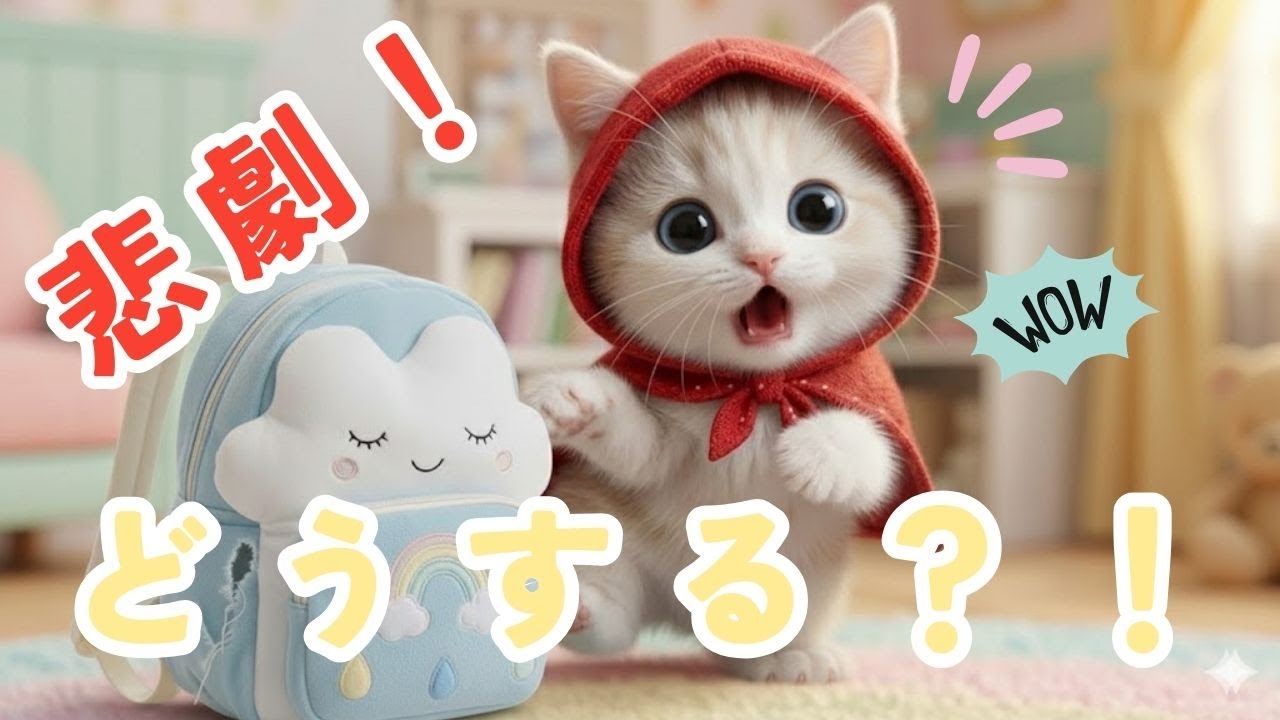 【第5話】リュックが壊れちゃった！