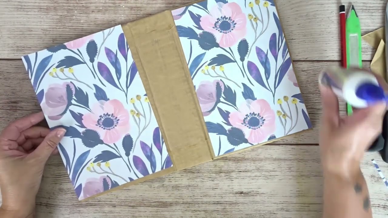 Junk journal (Papier action ) deel 1