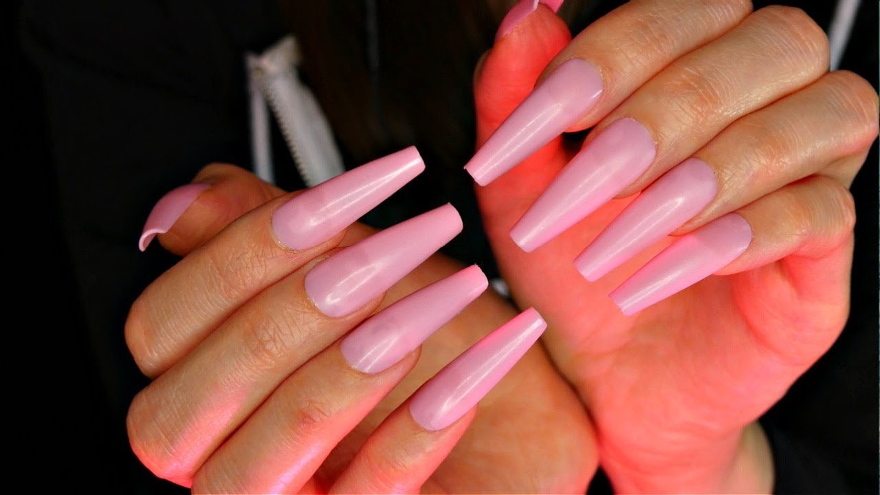 ASMR Nail on Nail Tapping with Long Nails | No Talking