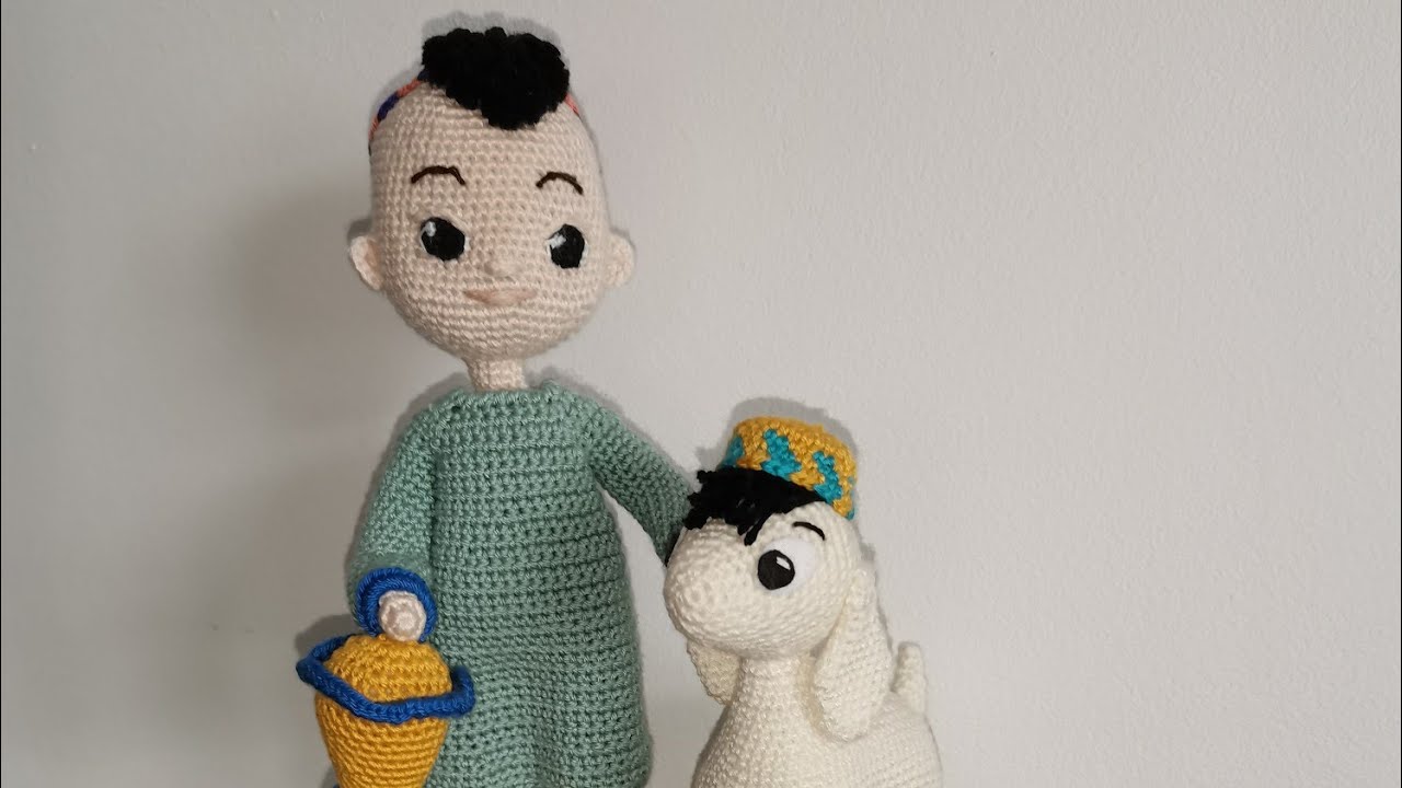 حسونة وبكار كروشية الجزء الاول اليد #اميجرومي#كروشية#amigurumi_doll