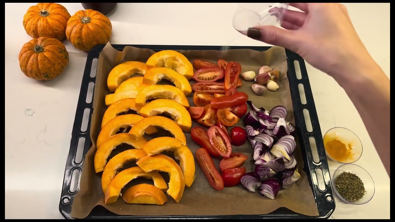 Pumpkin cream soup in 5 minutes🎃