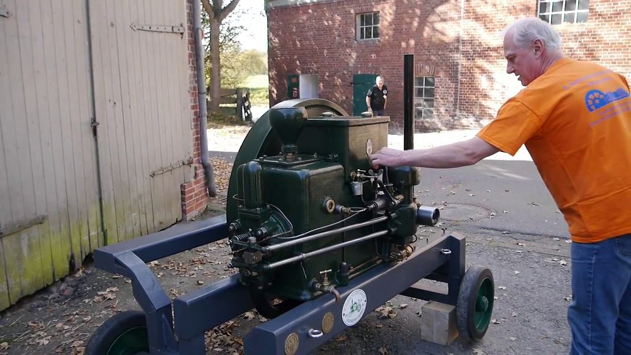 Herforder Diesel,LV22,Dieselmotor,Station&auml;rmotor,Standmotor,stationary engine