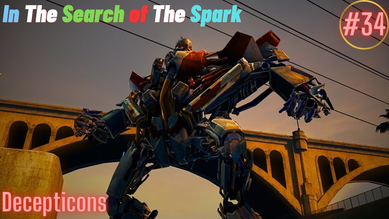 Transformers: Revenge of The Fallen | 100% Completion | Part 34 | Platinum | (G1 Colors Starscream)