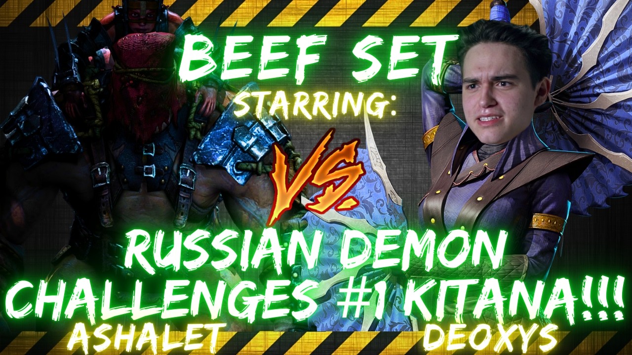 BEEF SET с участием Деоксиса и Ашалет | ИСПЫТАНИЯ РУССКОГО ДЕМОНА #1 КИТАНА!!! 🎤👀🔥😱