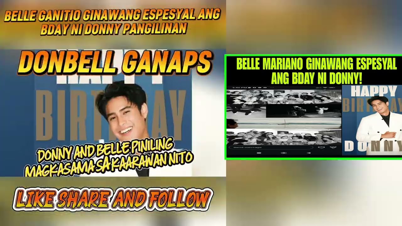 Belle Mariano DONNY PANGILINAN SA CASA NI DONATA