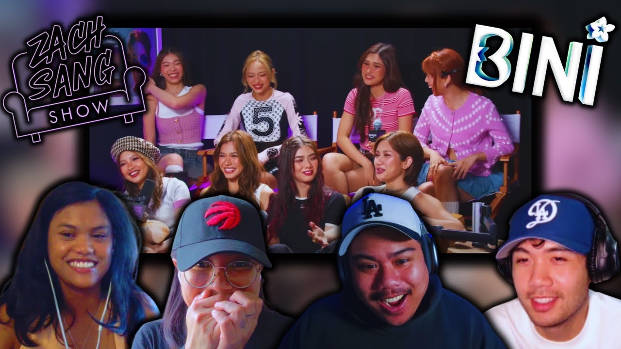 Amazing Interview! 🌸 BINI at Zach Sang Show Reaction!
